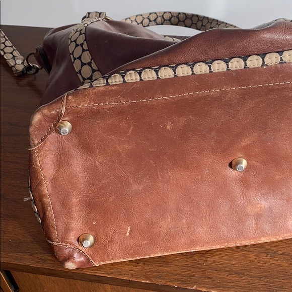 Leather diaper bag - Picture 4 of 4